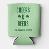 乾杯とビールのパーティーイベント 缶クーラー (正面)