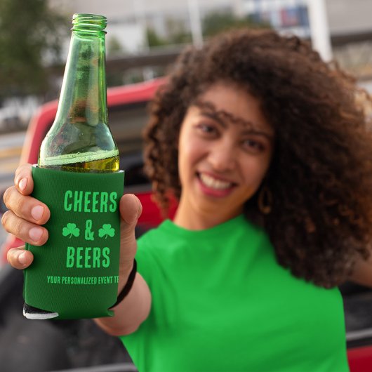 乾杯とビールのパーティー 缶クーラー