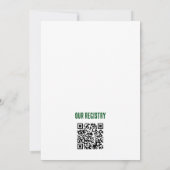 乾杯とビールの婚約パーティー 招待状 (裏面)