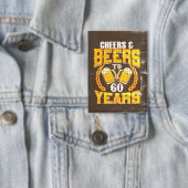 “乾杯とビール”楽しい誕生日ボタン 缶バッジ (インサイチュ)