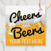 乾杯とビール|霜のような泡のビールマグ フェイバータグ (裏面)