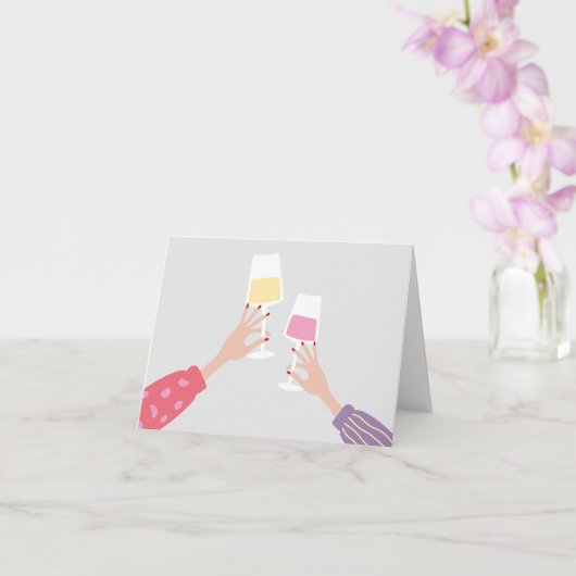 乾杯グラスパーティー カード (蘭)