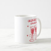 乾杯ベイビー ワインミュグ コーヒーマグカップ (正面右)