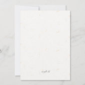 乾杯招待状 招待状 (裏面)