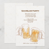 乾杯招待状 招待状 (正面/裏面)