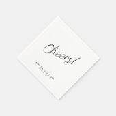 乾杯!あらゆる場面に対応するミニマルカクテル スタンダードカクテルナプキン (角)