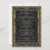 乾杯!もう1年パーティー 招待状 (裏面)