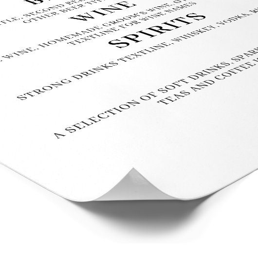 乾杯 ウェディング バー サイン (角)