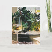 **乾杯!クリスマスおめでとう** カード (正面)