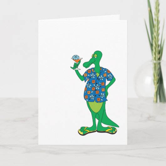 乾杯!サルード!おめでとう! カード (正面)