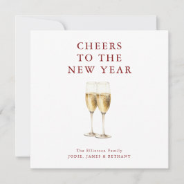 乾杯！ニューイヤーのスパークリングワイン、バーガンディの歓喜を込めて シーズンカード