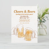 乾杯 ビアマグ 誘導案内 招待状 (スタンド正面)