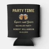 乾杯＆ビアーパーティタイムライト独身パーティ 缶クーラー (裏面)