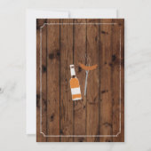 乾杯＆ビア BBQ 誕生日パーティー 30歳 60歳 招待状 (裏面)