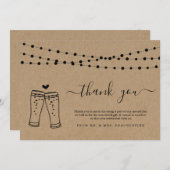 乾杯＆ビール 祭り＆イルミネーション サンキューカード (正面/裏面)