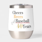 乾杯 ビール 野球 40歳の誕生日パーティー (正面)