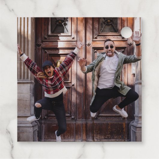 乾杯 | ブライダルシャワー ウェディング ファブタグ フェイバータグ (裏面)