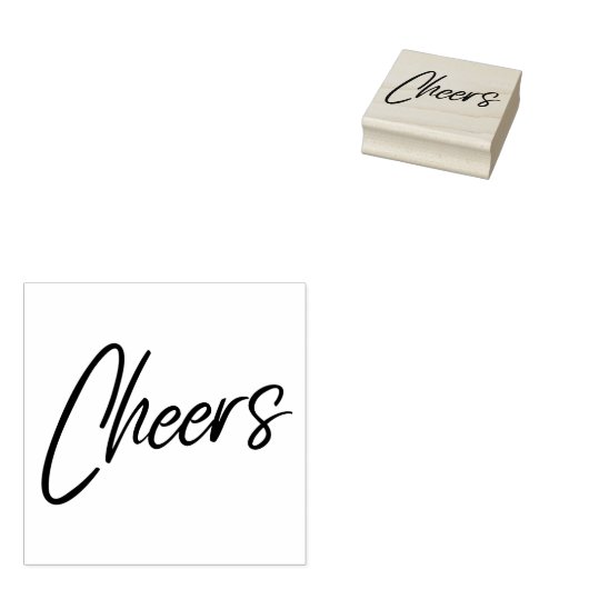 乾杯 ラバースタンプ (押印)