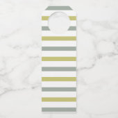 乾杯、乾杯、万歳！ ワインモチーフのブライズシャワー ボトルネックタグ (裏面)