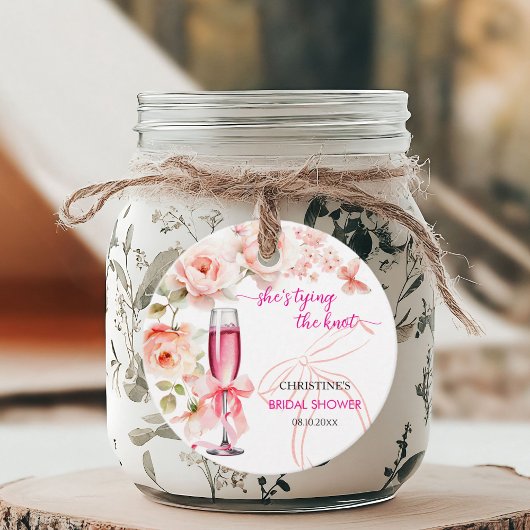 乾杯!彼女はついに結婚する!ブライダルシャワー フェイバータグ