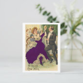 乾杯!新年おめでとう,ヴィンテージ ポストカード (スタンド正面)