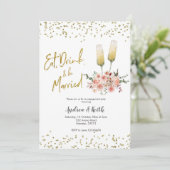 乾杯！結婚おめでとう！ 招待状 (スタンド正面)