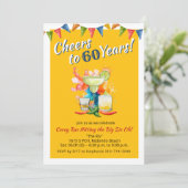 乾杯！60歳おめでとう！60年のメキシコフィエスタを祝って 招待状 (スタンド正面)