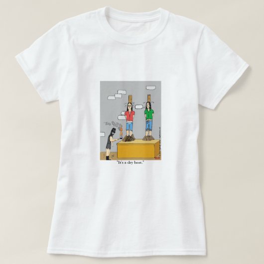「乾熱」 Tシャツ (デザイン正面)