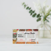 乾燥されたエビおよび魚のためのアジア食糧市場 名刺 (スタンド正面)