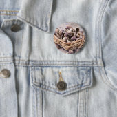 乾燥されたポッドのけし油のバスケット 缶バッジ (インサイチュ)