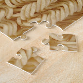 乾燥されたラーメンヌードル ジグソーパズル (側面)