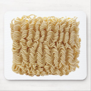 乾燥されたラーメンヌードル マウスパッド