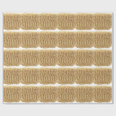 乾燥されたラーメンヌードル ラッピングペーパー (フラット)