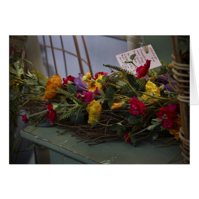 乾燥された花 (正面横)