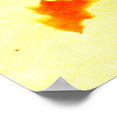 乾燥したケシと種子サンプリントポスター ポスター (角)