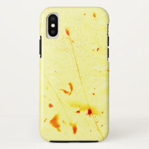 乾燥したケシの茎のサンプリント iPhone XSケース