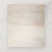 乾燥したトロピカル葉パームスボホ素朴ス結婚ズ プレイスカード (内部開封)