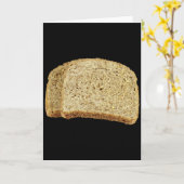 乾燥したトースト カード (黄色い花)