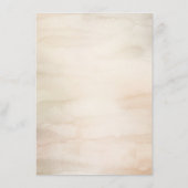 乾燥したヤシの熱帯結婚の葉の情報 エンクロージャーカード (裏面)