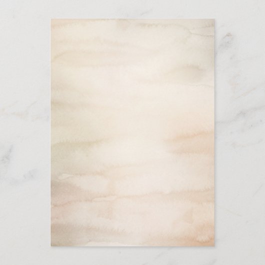 乾燥したヤシの熱帯結婚の葉の情報 エンクロージャーカード (裏面)