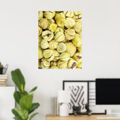 乾燥した栗 ポスター (ホームオフィス)