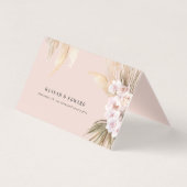 乾燥した植物性パンパス天然植物性の素朴 (裏面)