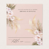 乾燥した植物性パンパス天然植物性の素朴 (外部フラット)