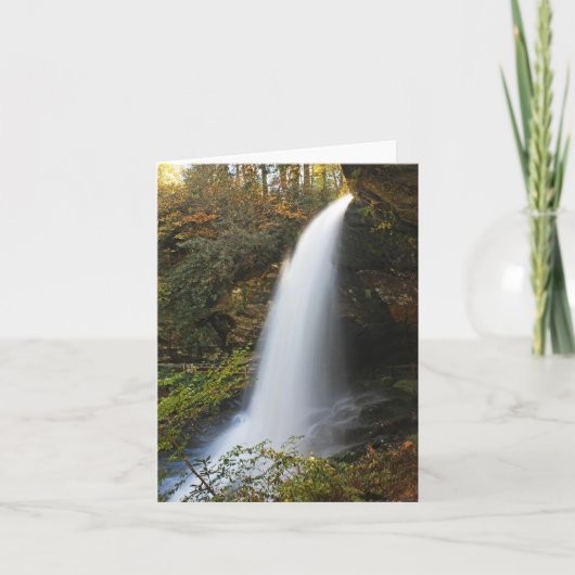 乾燥した滝 カード (正面)