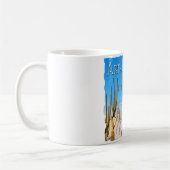 乾燥した熱アリゾナ コーヒーマグカップ (左)