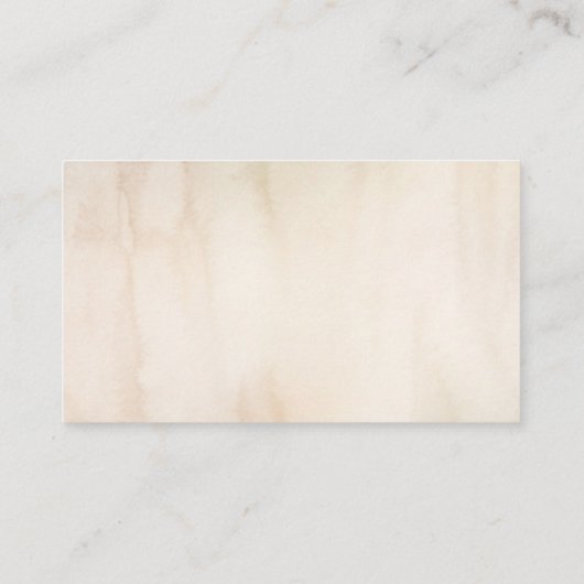 乾燥した熱帯性の葉の披露宴 エンクロージャーカード (裏面)