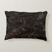 乾燥した葉茶色の アクセントクッション (裏面)