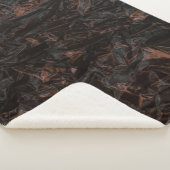 乾燥した葉茶色の シェルパブランケット (3/4)