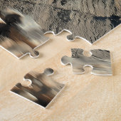 乾燥した風景 ジグソーパズル (側面)