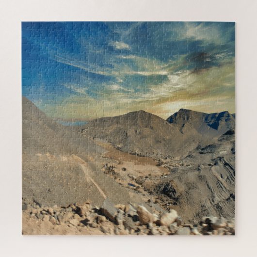 乾燥した風景 ジグソーパズル (縦)